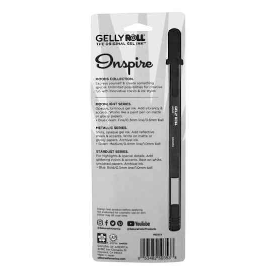 Gelly Roll® Moods Collection Inspire Gel Pen Set
